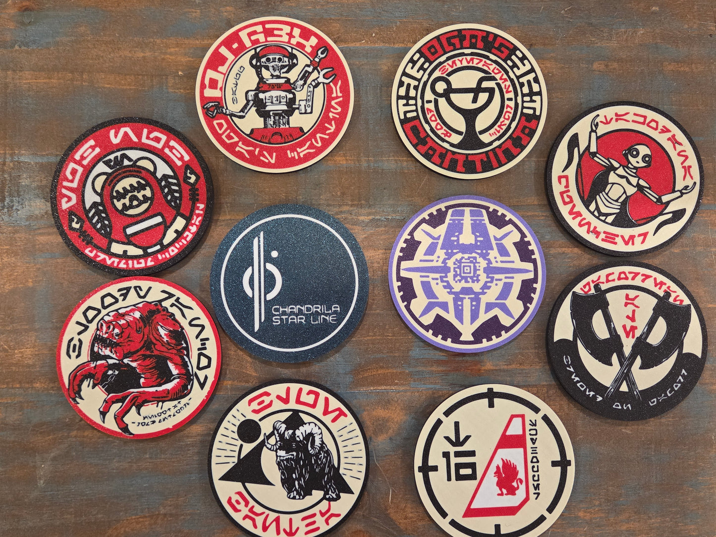 Cantina Coaster Set